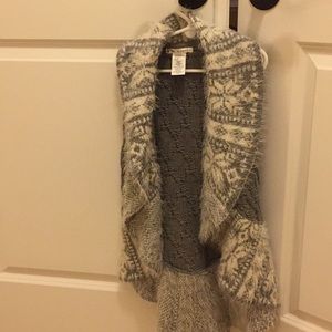 Girls cardigan sleeveless